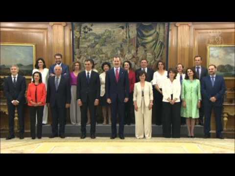 Spain swears in new cabinet with record number of women