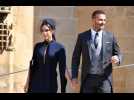 David and Victoria Beckham selling royal wedding outfits