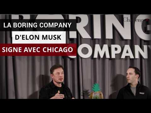 La Boring Company d'Elon Musk signe avec la vile de Chicago