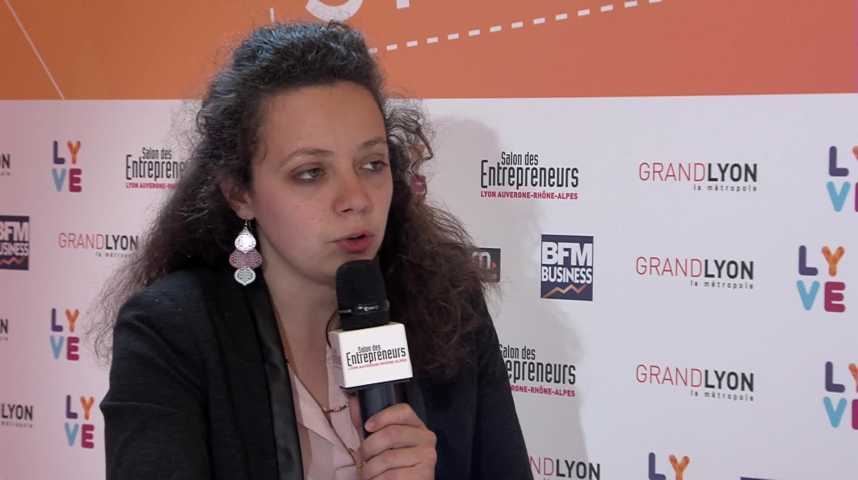 Illustration pour la vidéo Anne PERRIAUX, 630° EST - Salon des Entrepreneurs Lyon Auvergne-Rhône-Alpes 2018