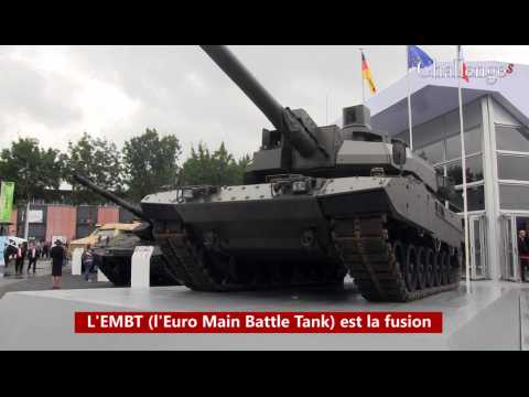 Découvez l'EMBT, le char franco-allemand de Nexter et KMW