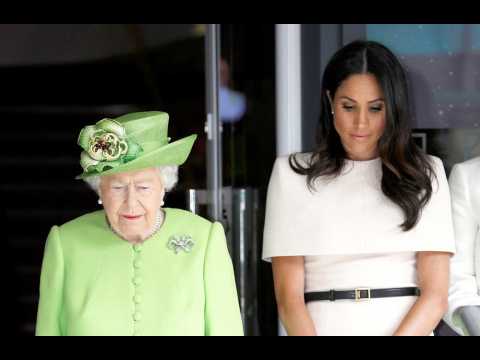 Queen Elizabeth gave Duchess Meghan pearl earrings for royal engagement