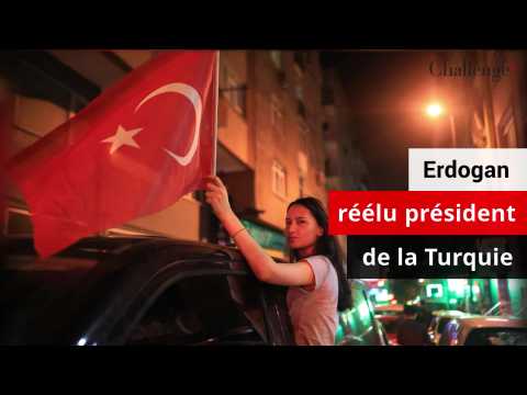 Erdogan réélu président de la Turquie