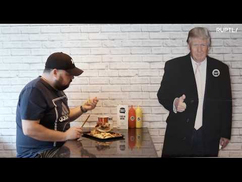 Manchester bar's 2000-calorie burger challenges you to 'beat Trump'