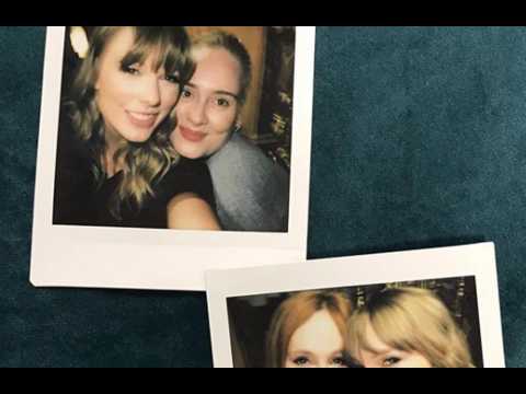 Adele and J.K. Rowling hung with Taylor Swift at Wembley Stadium
