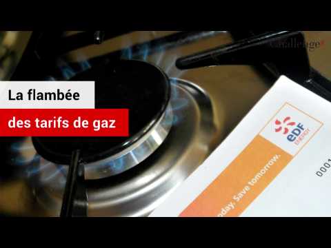 Flambée des tarifs réglementés de gaz en France