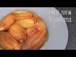 Recette de tarte tatin d'échalote, à déguster en entrée - Gourmand