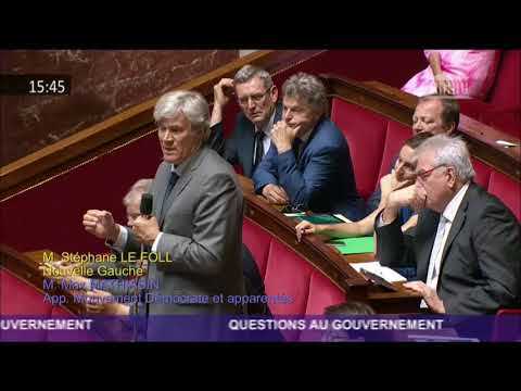Stéphane Le Foll ovationné pour sa dernière à l'Assemblée