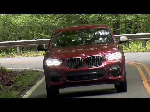 The new BMW X4 M40d  Country Road Driving Video