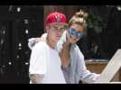 Justin Bieber and Hailey Baldwin kiss in New York