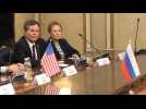 US congressional delegation arrives in Moscow - Label : AFPTV - First images - Category : News