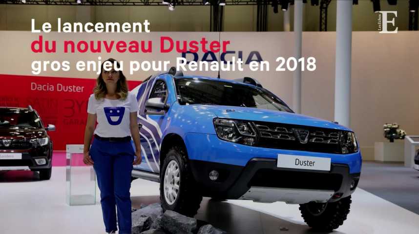 Illustration pour la vidéo Le lancement du nouveau Duster, gros enjeu pour Renault en 2018