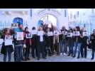 Tunisians protest in support of jailed Turkish journalists
