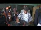 Liberia's vice-president and candidate Boakai casts his vote