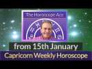 Capricorn Weekly Horoscope from 15th January - 22nd January 2018