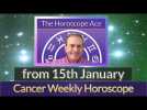 Cancer Weekly Horoscope from 15th January - 22nd January 2018