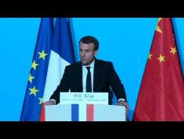 Macron propose à la Chine de "relancer la bataille climatique"