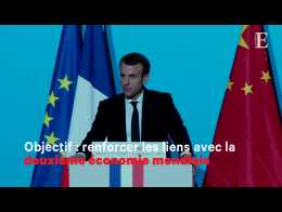 Première visite d'Etat en Chine pour le président Macron