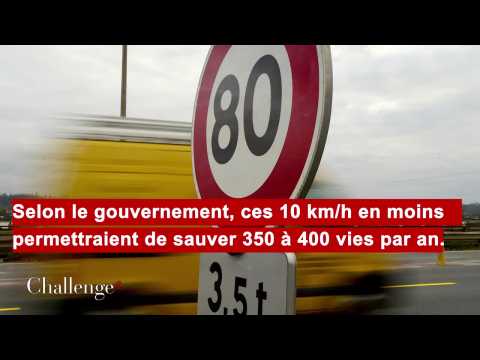 Limitation de vitesse : le gouvernement annonce ce mardi le passage de 90 à 80 km/h