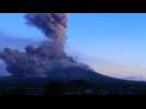 Timelapse: Philippines volcano spews intense lava fountains