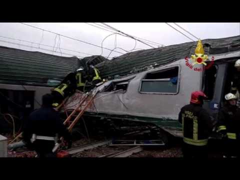Three dead, dozens injured as train derails near Milan
