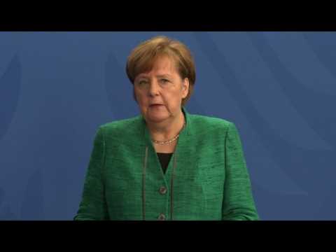 Merkel "happy" about release of German-Turkish journalist