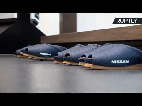 These Self-Parking Slippers Roll Back Into Place After You Kick Them Off