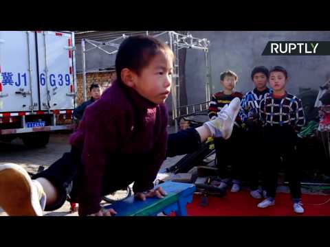 Welcome to Wuqiao, the Town Where Toddlers Train to Become Acrobats