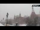 Record-Breaking Blizzard Blankets Moscow in Snow