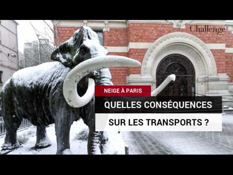 Neige à Paris : l'impact sur les transports franciliens