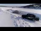 Ice Drift Madness Competition Revs Up in Irkutsk