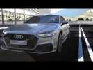 Audi A7 Animation crossing assist and turn assist