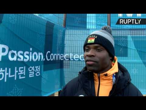 Ghana's First Ever Skeleton Racer Keen to Defy Expectations at Winter Olympics