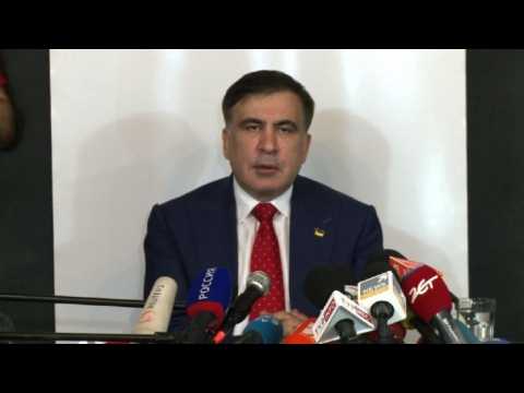 Georgia ex-leader Saakashvili vows to 'get back' to Ukraine