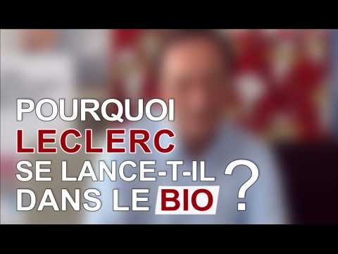 Leclerc veut devenir "le premier distributeur de bio en France"