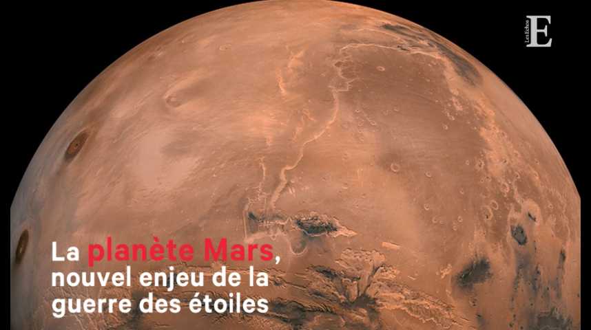 Illustration pour la vidéo La planète Mars, nouvel enjeu de la guerre des étoiles