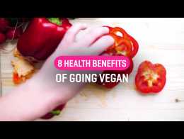 8 health benefits of going vegan