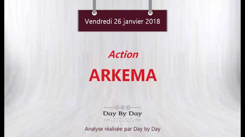 Illustration pour la vidéo Action Arkema : les perspectives restent haussières - Flash analyse IG 26.01.2018