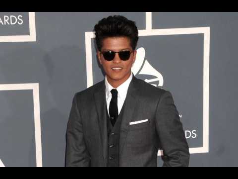 Bruno Mars honoured at Grammys