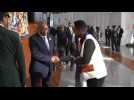 Head of States arrive at the 30th annual African Union summit