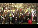 Kurds in Germany protest against Turkey&rsquo;s offensive in Syria - Label : AFPTV - First images - Category : News