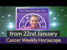 Cancer Weekly Horoscope from 22nd January - 29th January 2018
