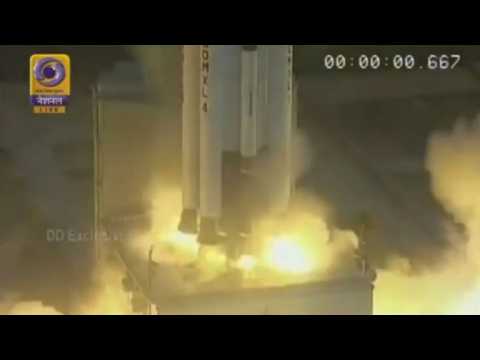 India launches 100th satellite into space