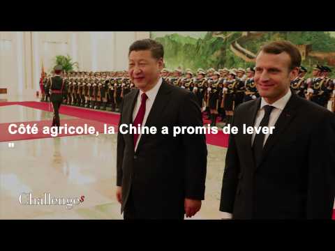 Ces 3 méga-contrats signés par Macron en Chine