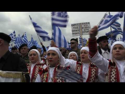 50,000 at Greek protest over Macedonia name row