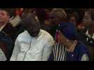 George Weah, Ellen Johnson Sirleaf attend church service - Label : AFPTV - First images - Category : News