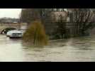 Paris river walks flooded as Seine swells with rain