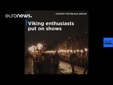 Up Helly Aa Viking festival kicks off in Shetland
