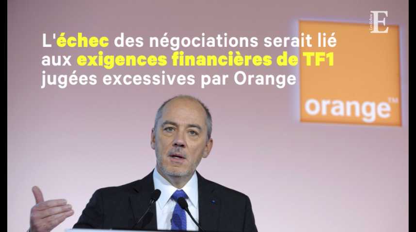 Illustration pour la vidéo TF1 demande à Orange de ne plus diffuser ses chaînes