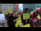 Anti-Iran regime protest in Brussels